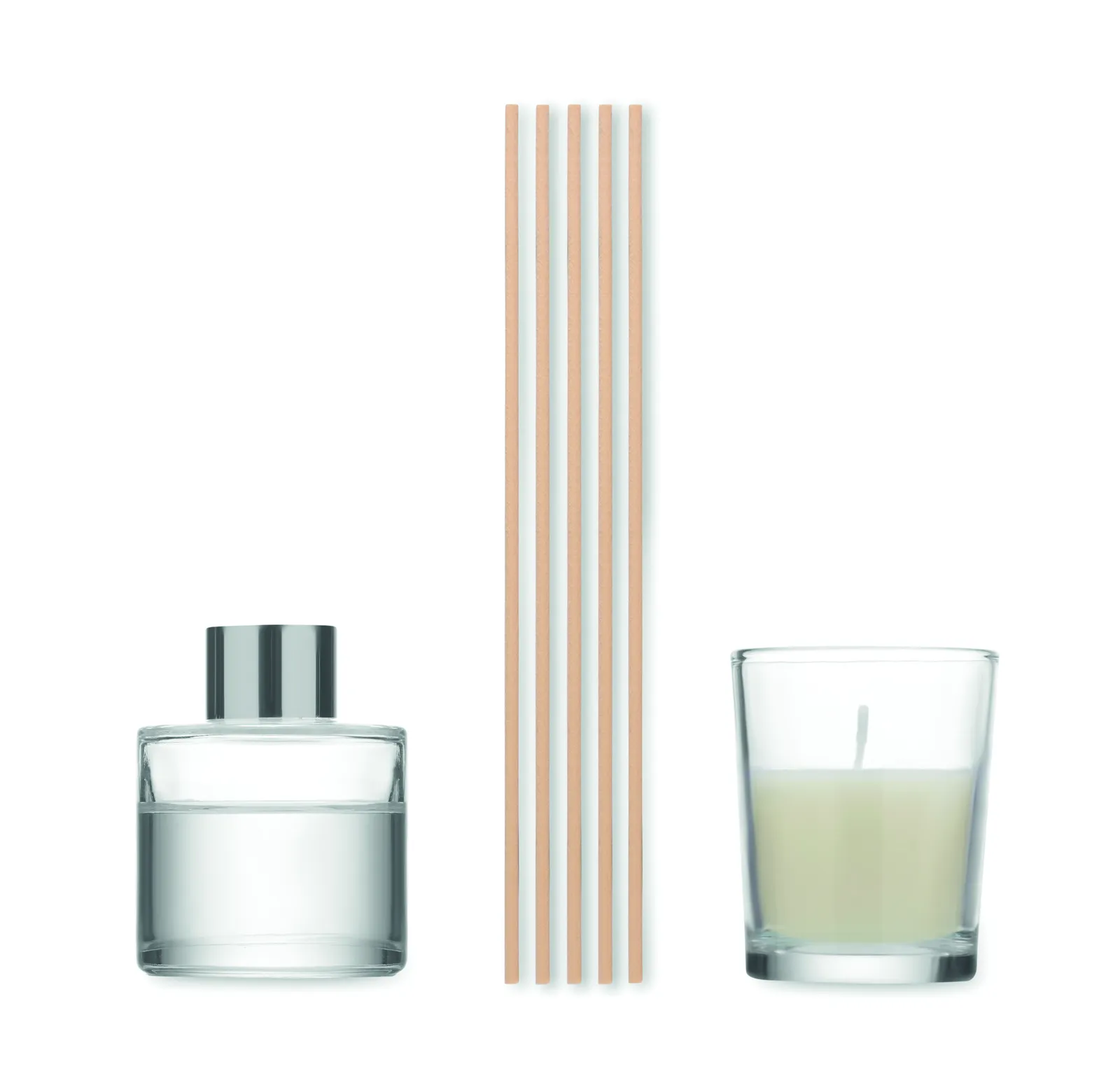 GINGLE Raumduft & Kerzen Set, Beige – Bild 4