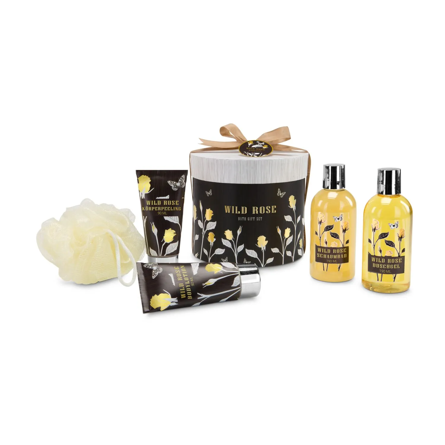 Wellness-Geschenkset: Wild Rose, schwarz – Bild 2