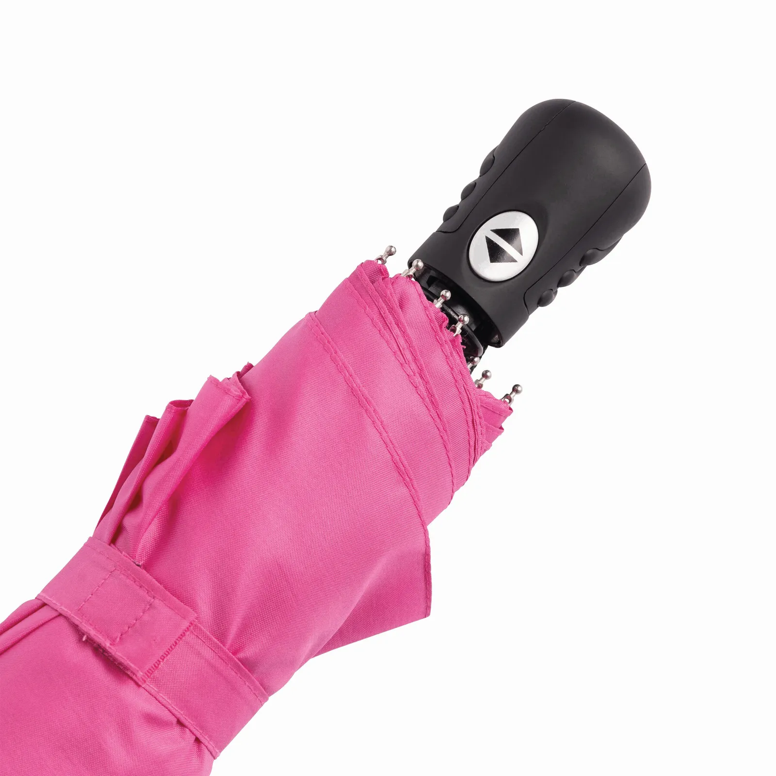 BORA - Vollautomatischer Windproof-Taschenschirm, dunkelpink – Bild 6