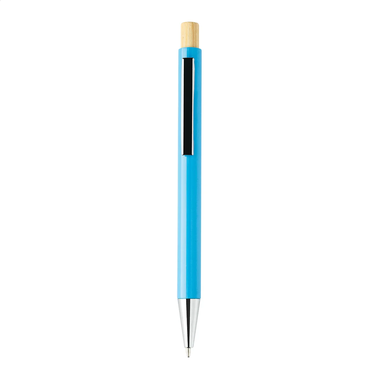 Kugelschreiber Posher aus RABS, hellblau – Bild 4