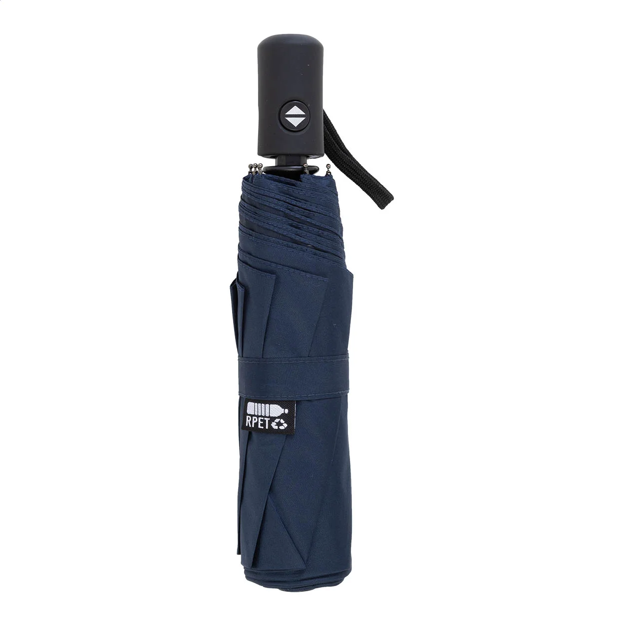 RPET-Taschenschirm Folcomp, dunkelblau – Bild 4