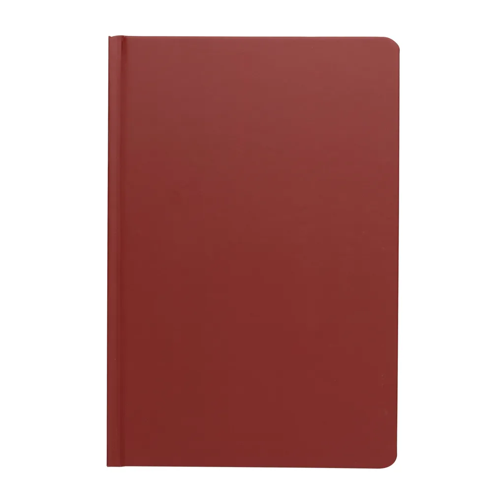 A5 Impact Steinpaper Hardcover Notizbuch, rot – Bild 4