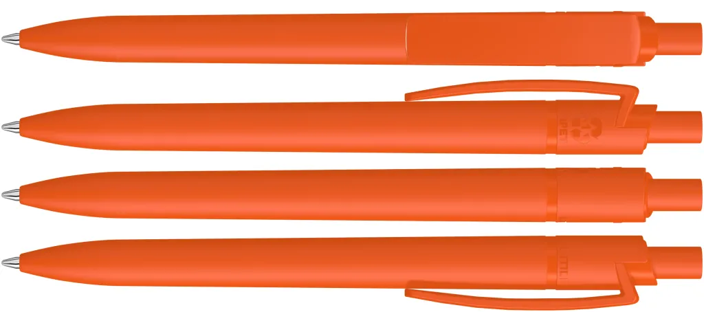 RECYCLED PET PEN STEP F Druckkugelschreiber orange, orange – Bild 2