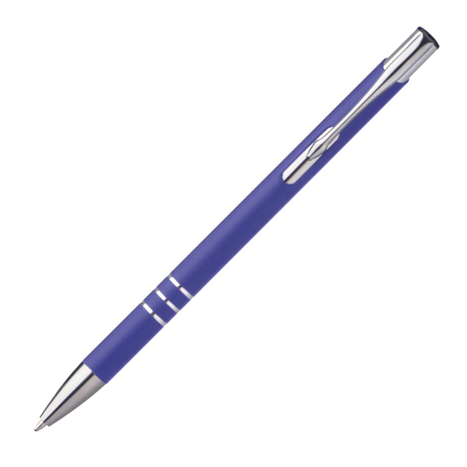 Metall Kugelschreiber New Jersey, violett – Bild 3