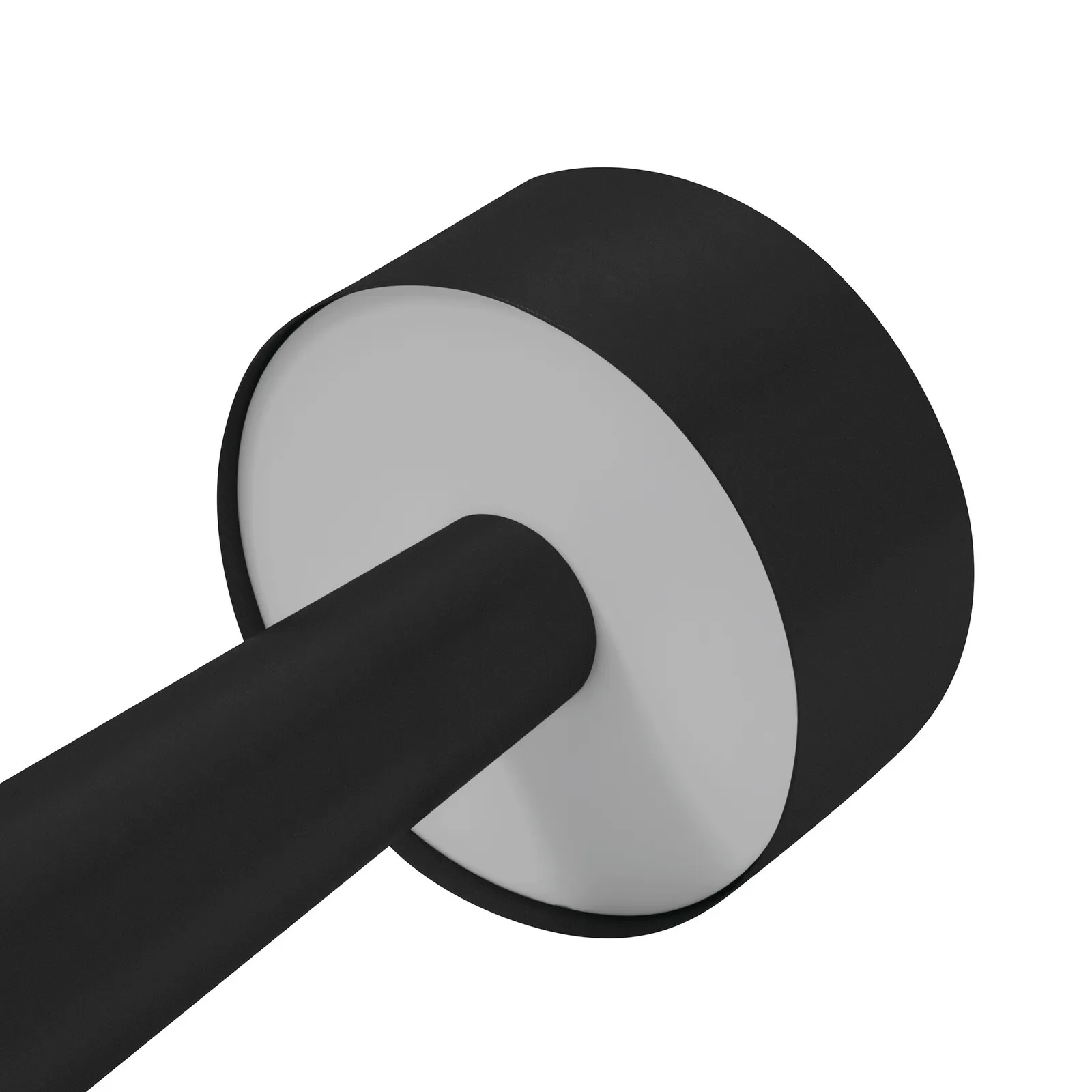 MUSHROOM - Edelstahl-Tischlampe, schwarz – Bild 6