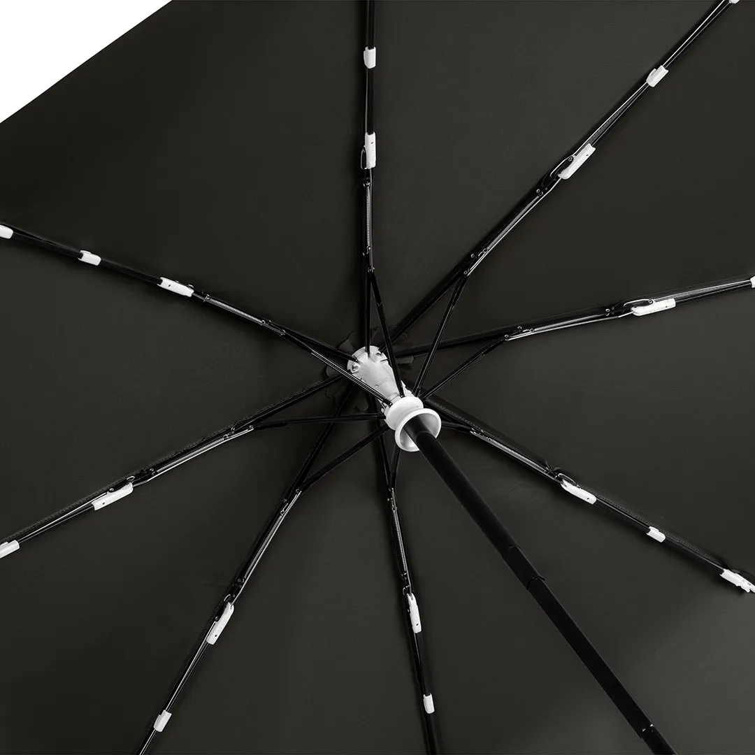 AOC-Taschenschirm FARE® Whiteline, schwarz – Bild 7