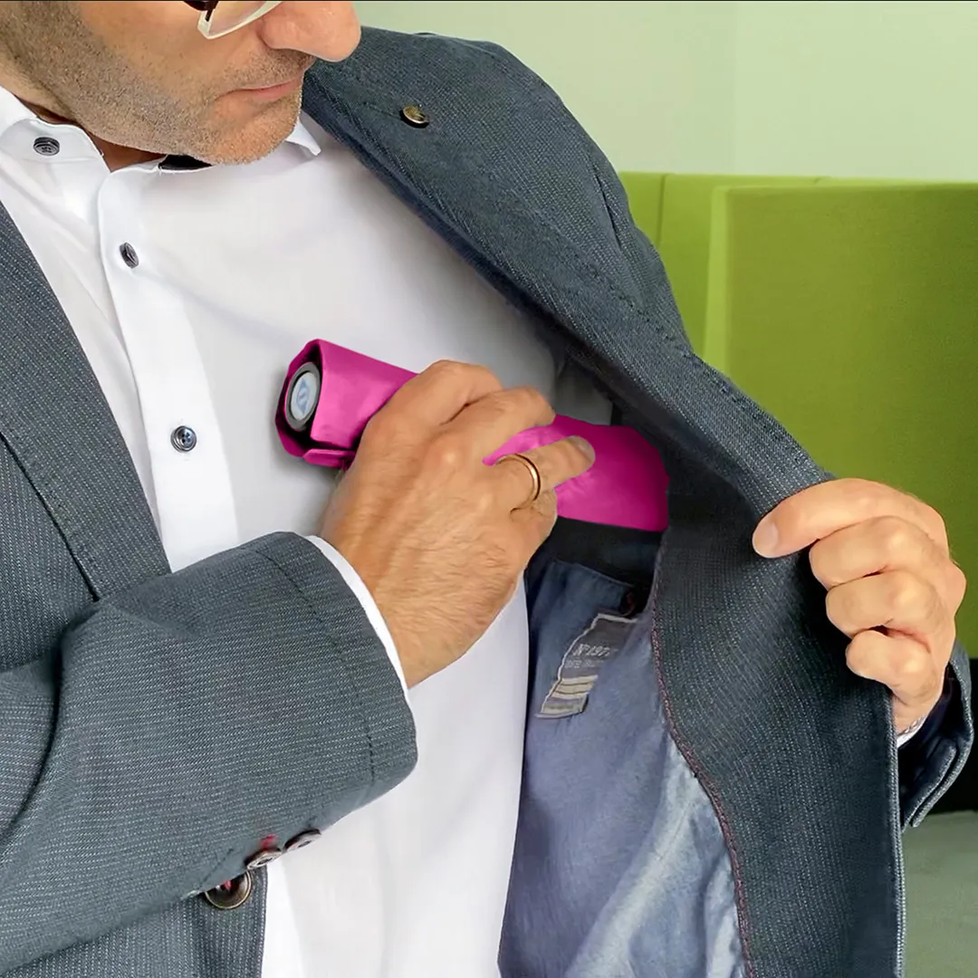 Mini-Taschenschirm FARE® FiligRain Only95, magenta – Bild 7
