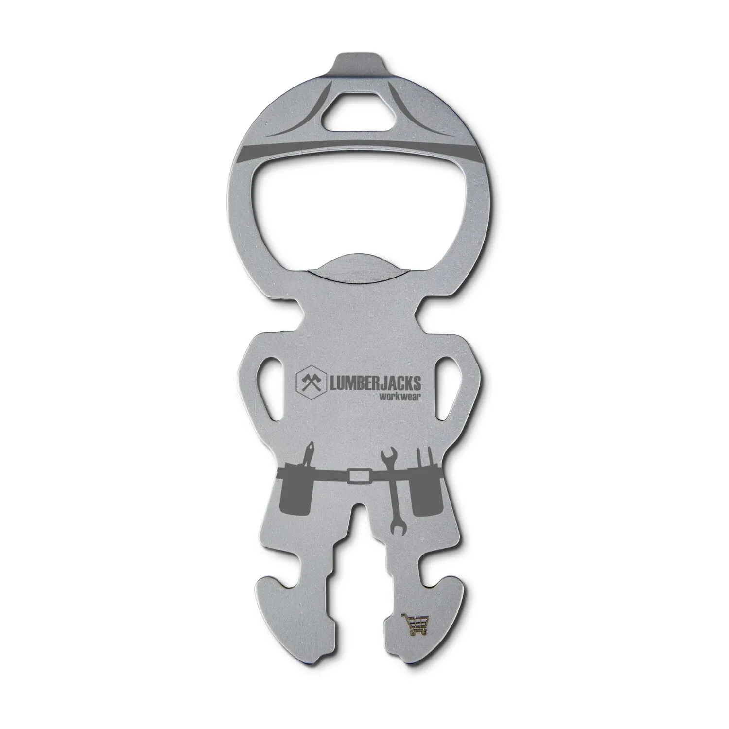 ROMINOX® Best Buddy Friend // Construction Worker, silber – Bild 7