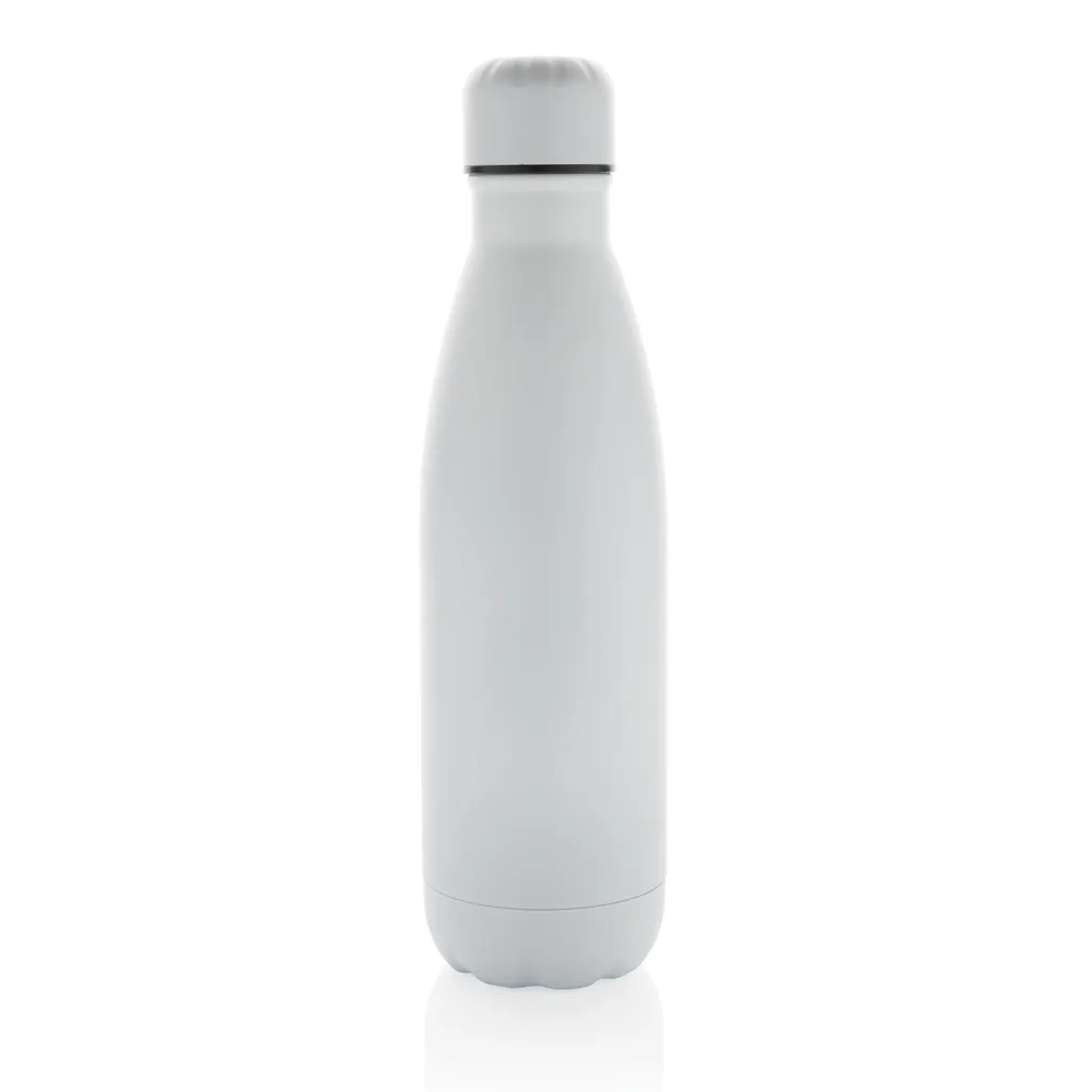 Eureka einwandige Wasserflasche aus RCS rec. Stainless-Steel, weiß – Bild 2