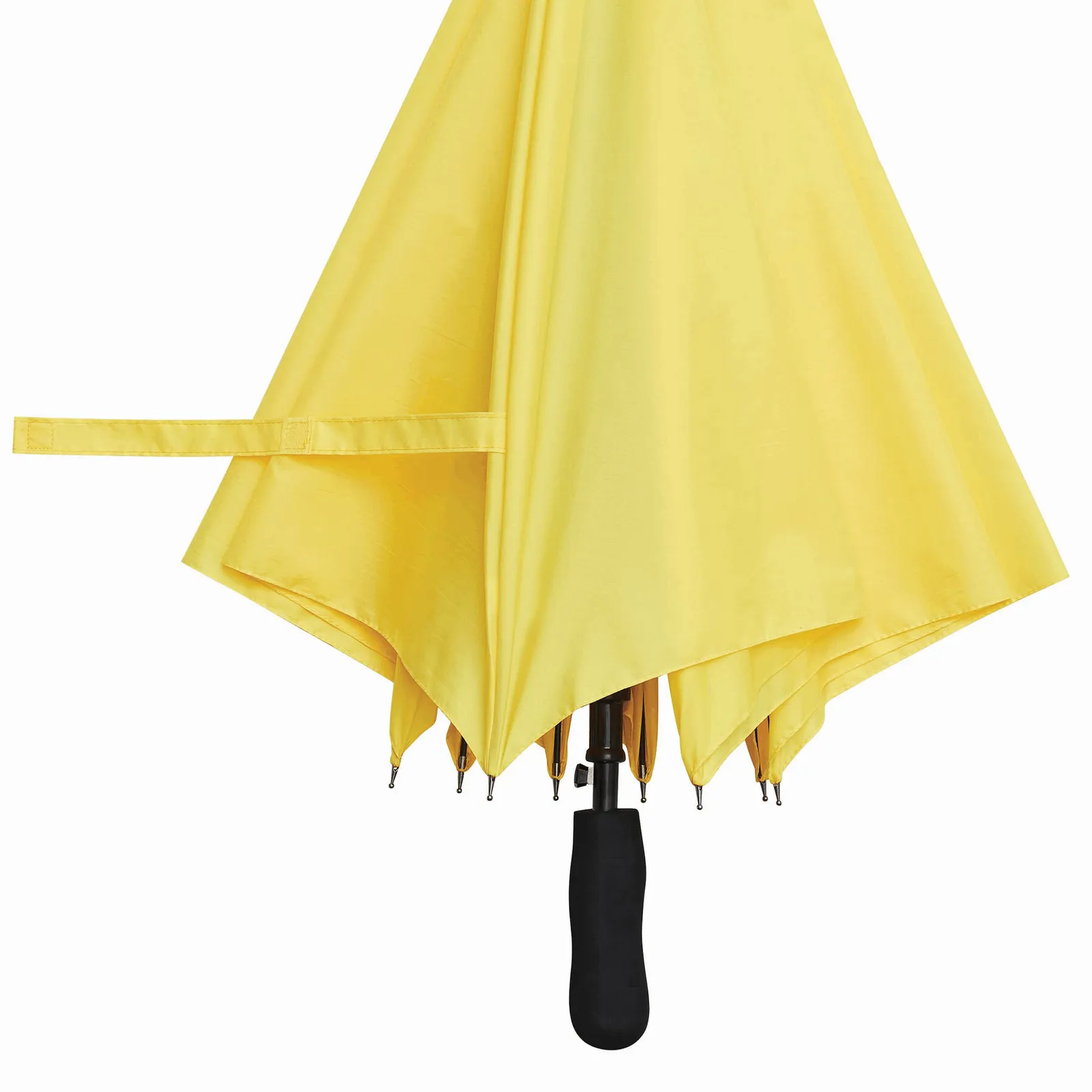 PASSAT - Automatischer Windproof-Golfschirm, gelb – Bild 4