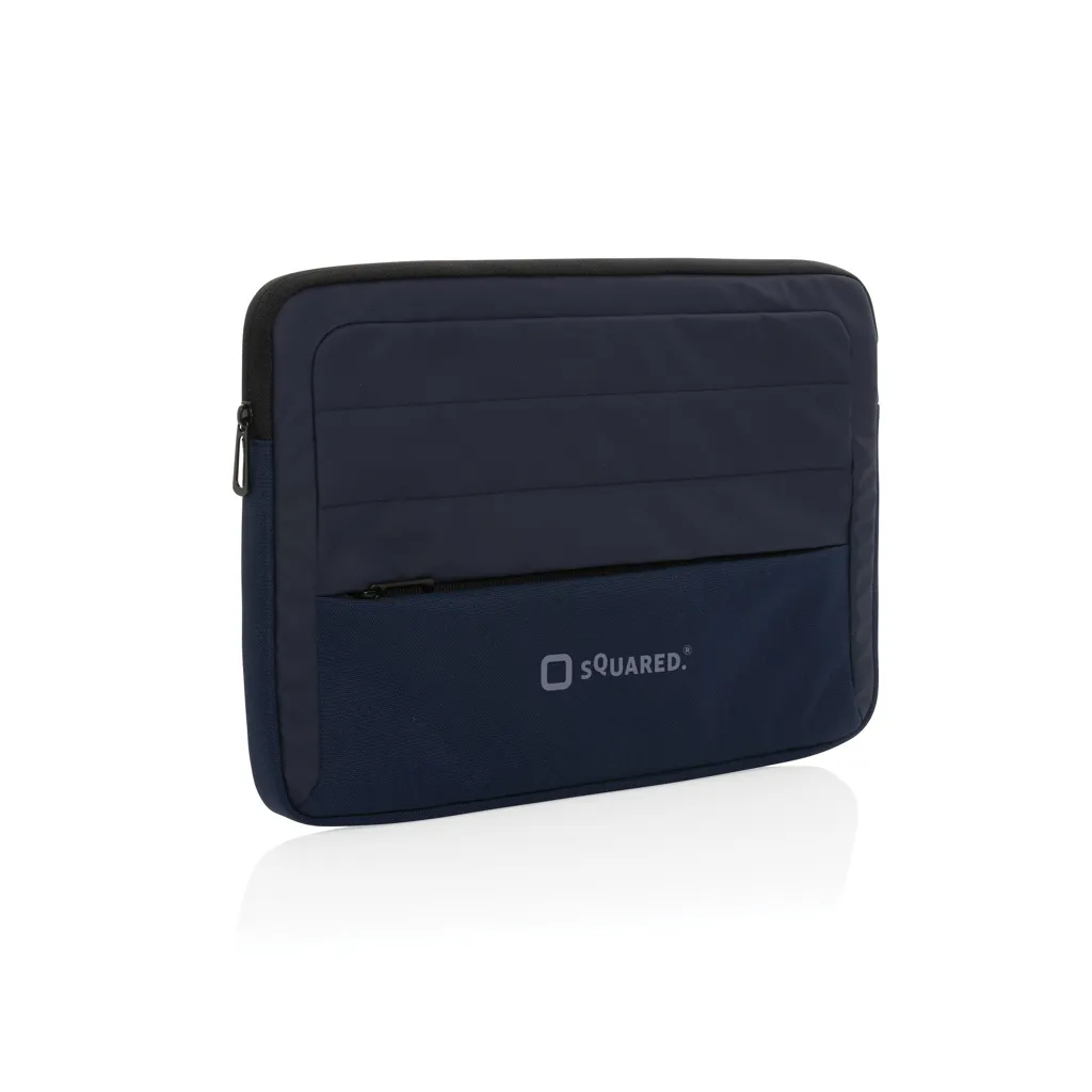 Armond AWARE™ RPET 15.6" Laptop-Sleeve, navy blau – Bild 6