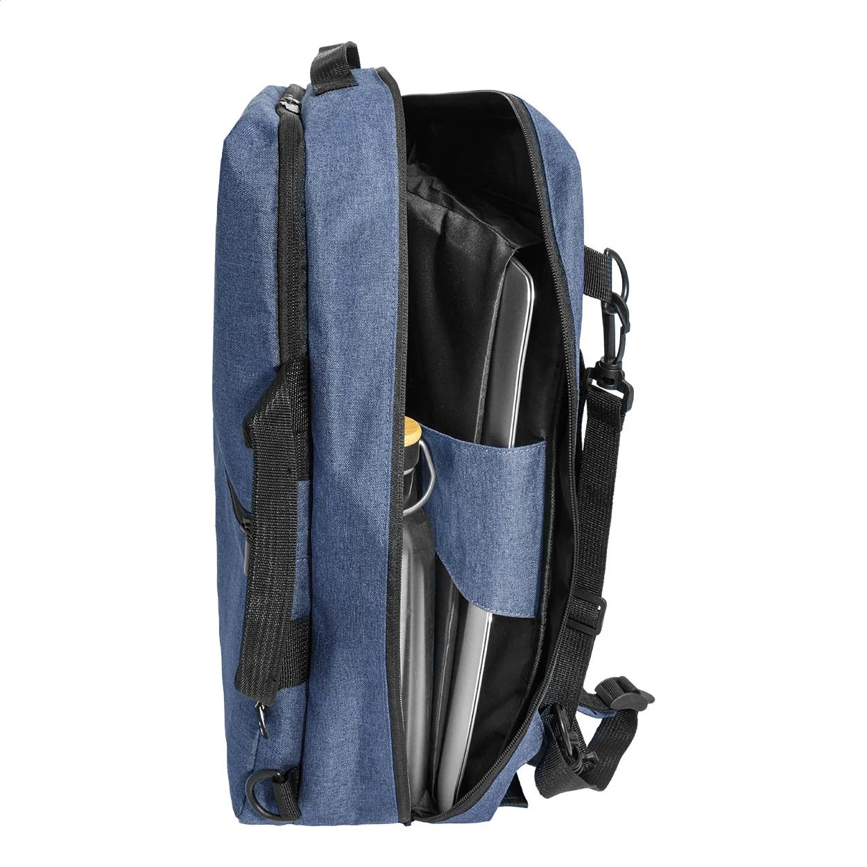 Dokumentenrucksack Walton, RPET, dunkelblau – Bild 6