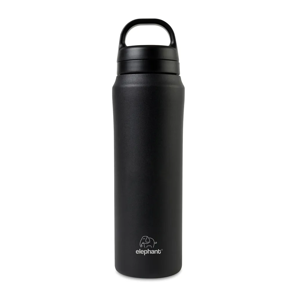 Aviana™ Rowan RCS recycelte Wasserflasche 470ml, schwarz – Bild 4