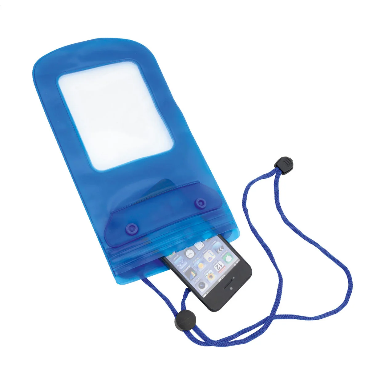 Wasserdichtes Handy-Etui Chopy, blau – Bild 2