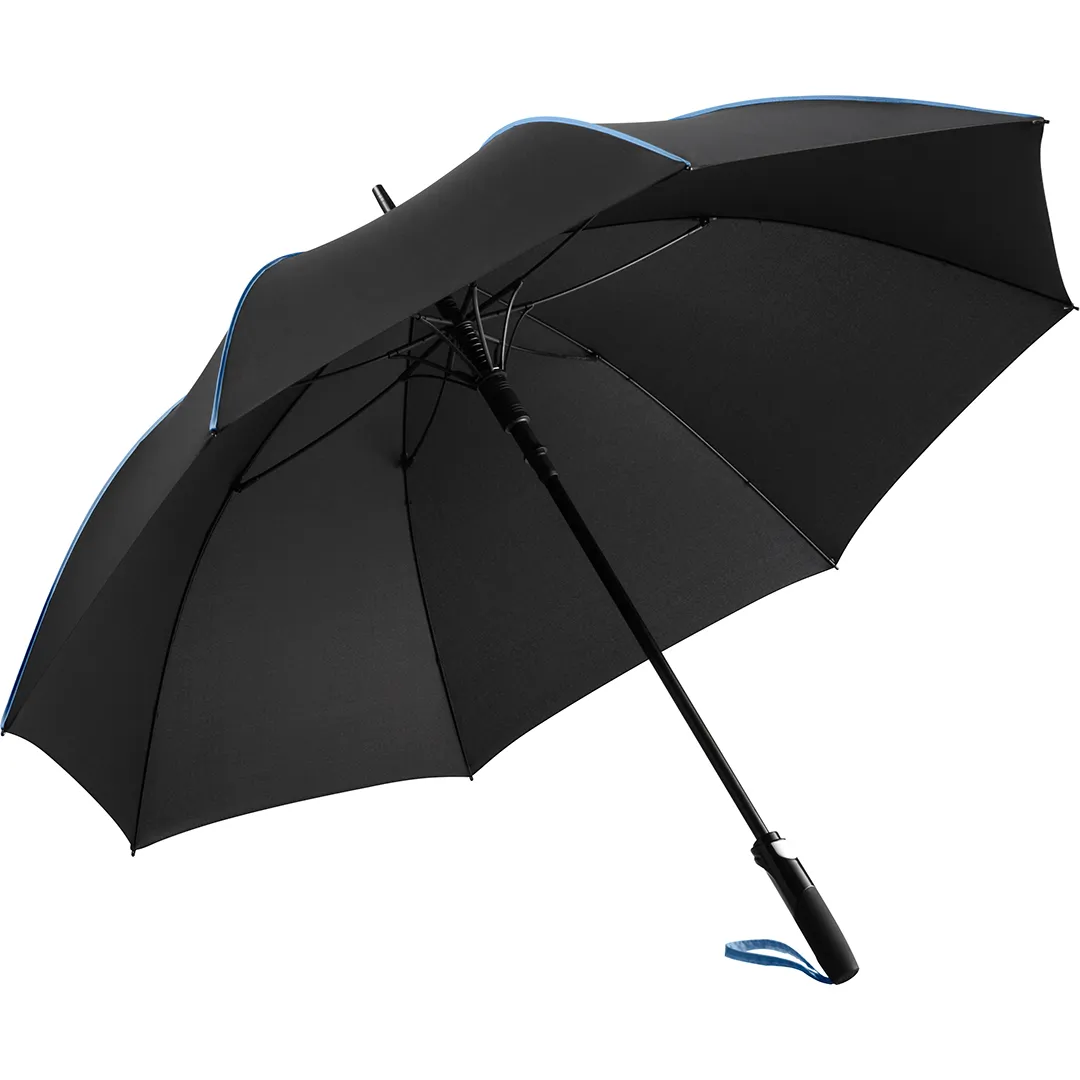 AC-Midsize-Stockschirm FARE® Seam, schwarz-blau – Bild 3