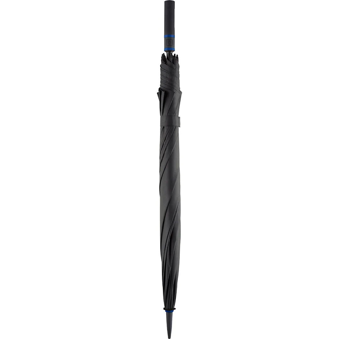 AC-Gästeschirm FARE® Style, schwarz-euroblau – Bild 5