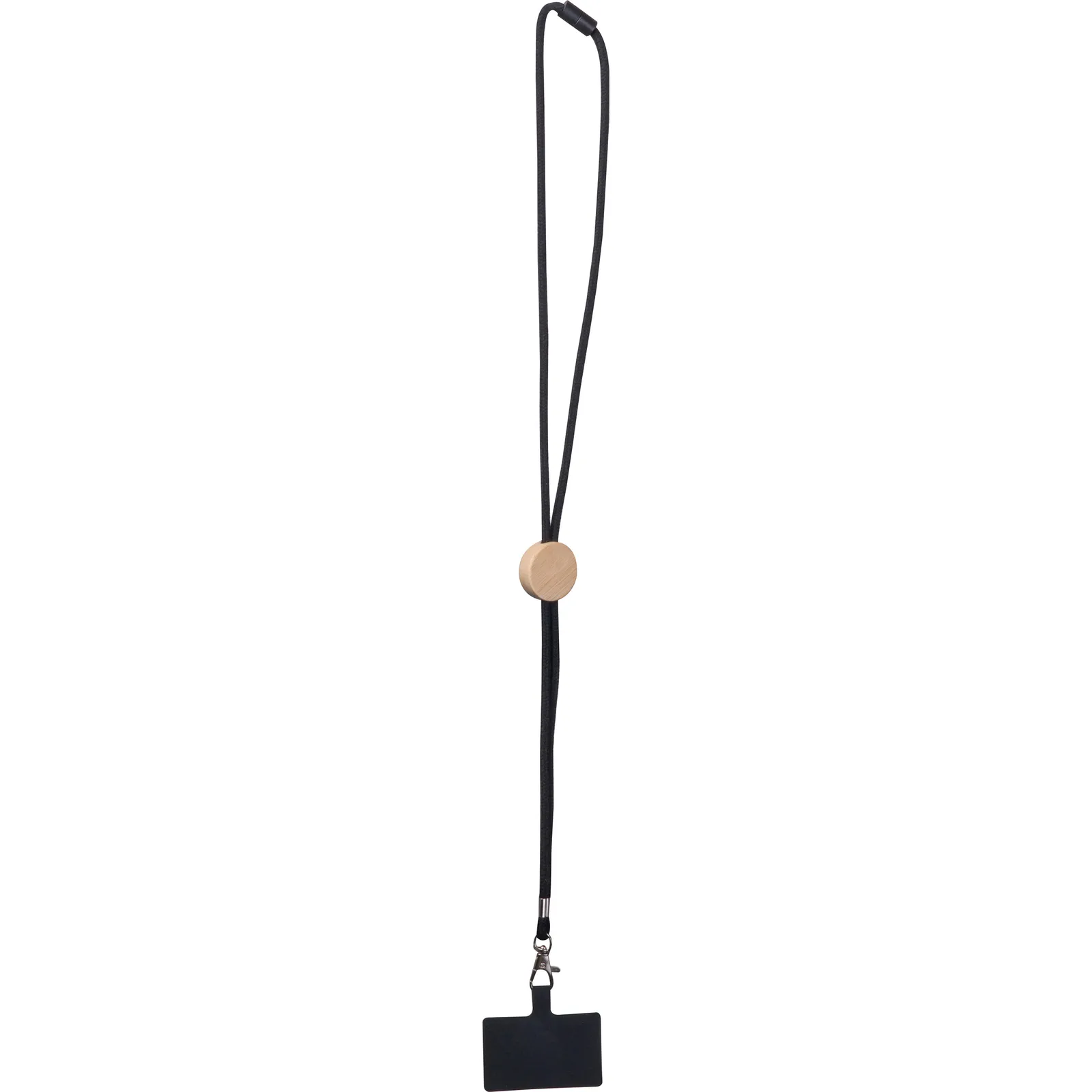 Lanyard mit Handyhalter Yokohama, schwarz – Bild 2