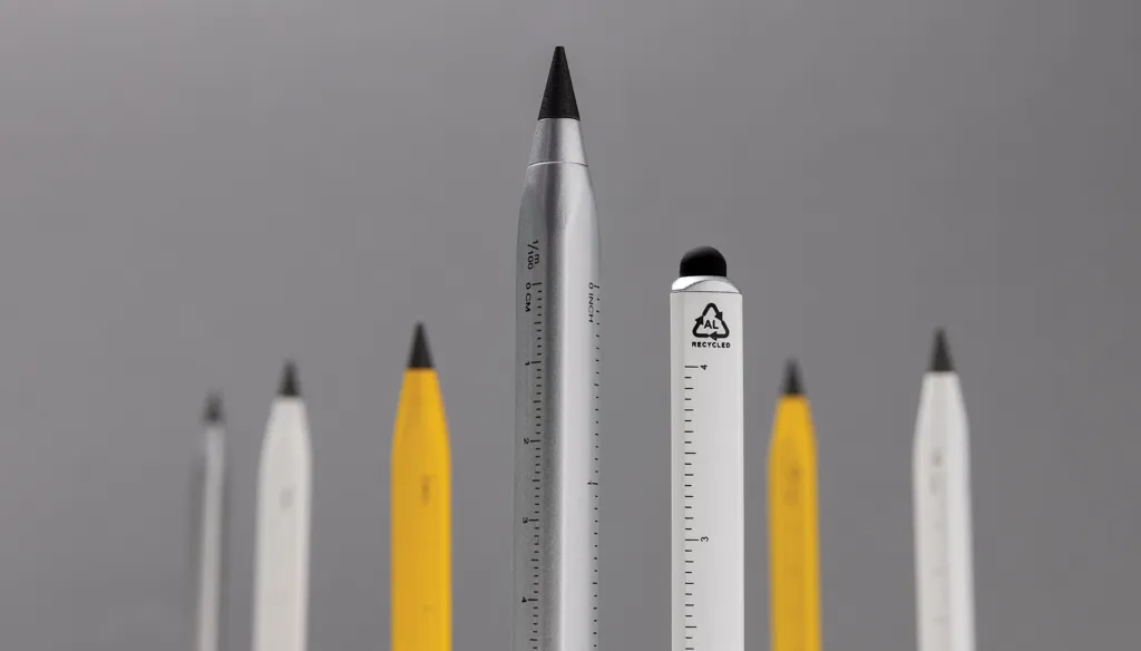Eon Infinity Multitasking Stift aus RCS recycelt. Aluminium, silber – Bild 6