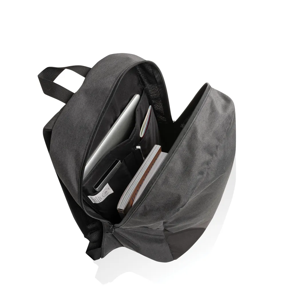 Kazu AWARE™ 15,6" RPET Laptop-Rucksack, schwarz – Bild 5