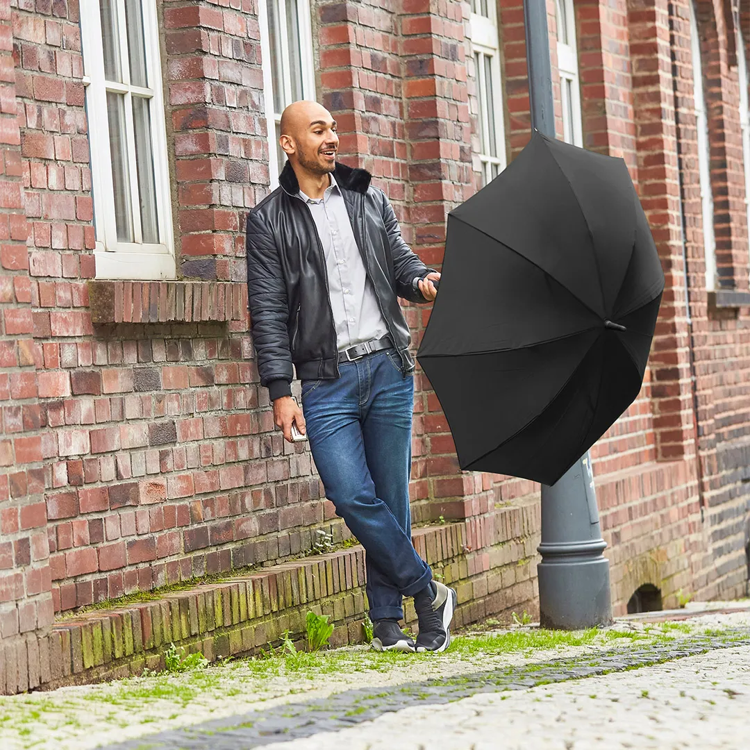AC-Midsize-Stockschirm FARE® Sound, schwarz – Bild 2