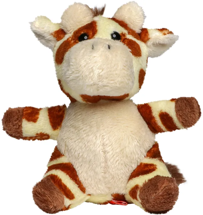 Schlüsselanhänger Giraffe, gelb/braun – Bild 2