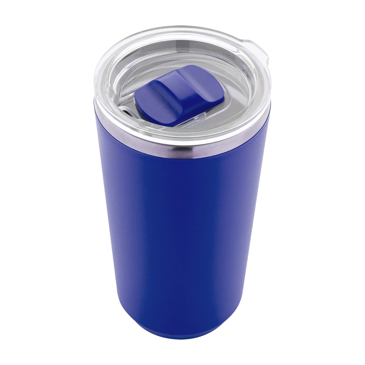 Thermobecher Lungogo, blau – Bild 3