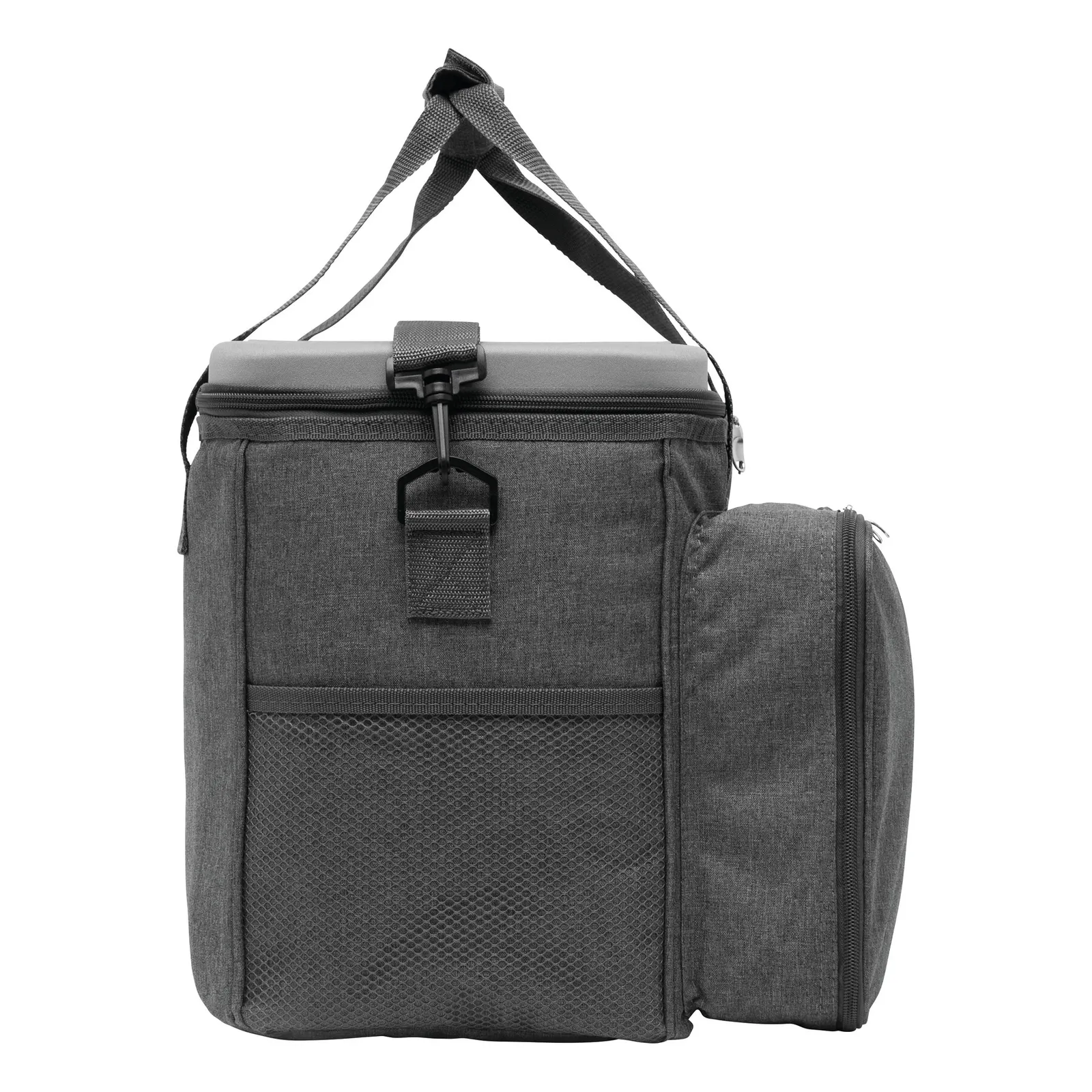 SIDE TRIP - Picknick-Tasche grau, schwarz, grau, schwarz – Bild 4