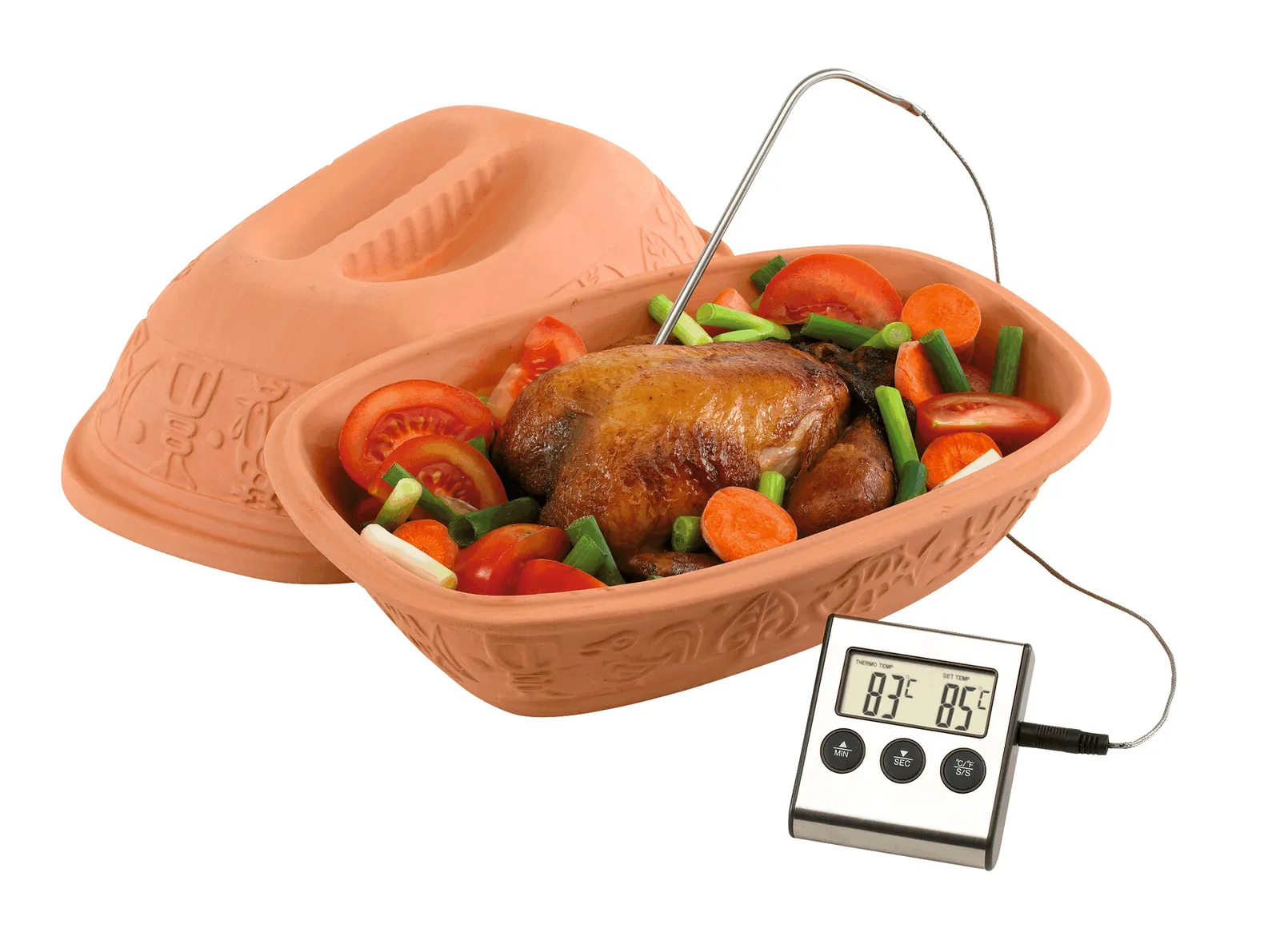 GOURMET - Kochthermometer grau, silber, grau, silber – Bild 6