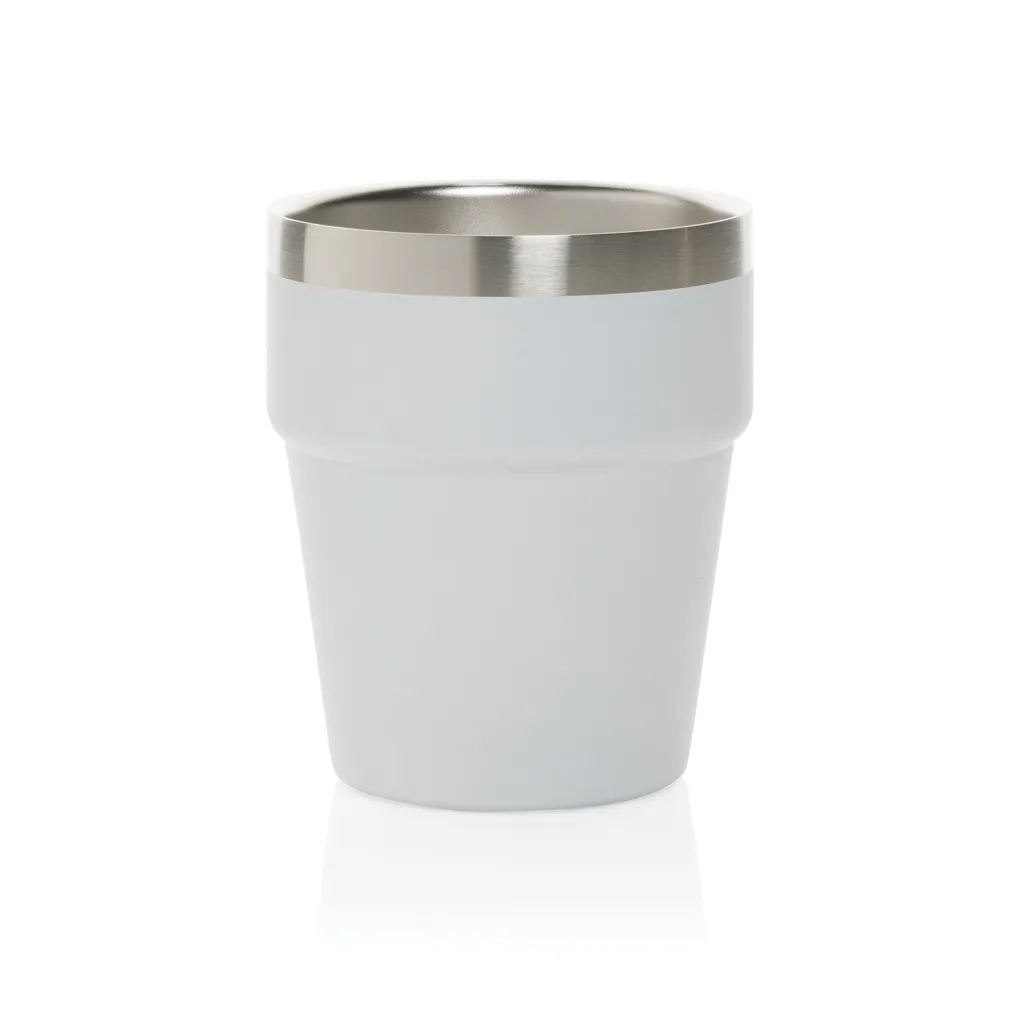 Clark Doppelwandige RCS Kaffeetasse 300ml, weiß – Bild 2