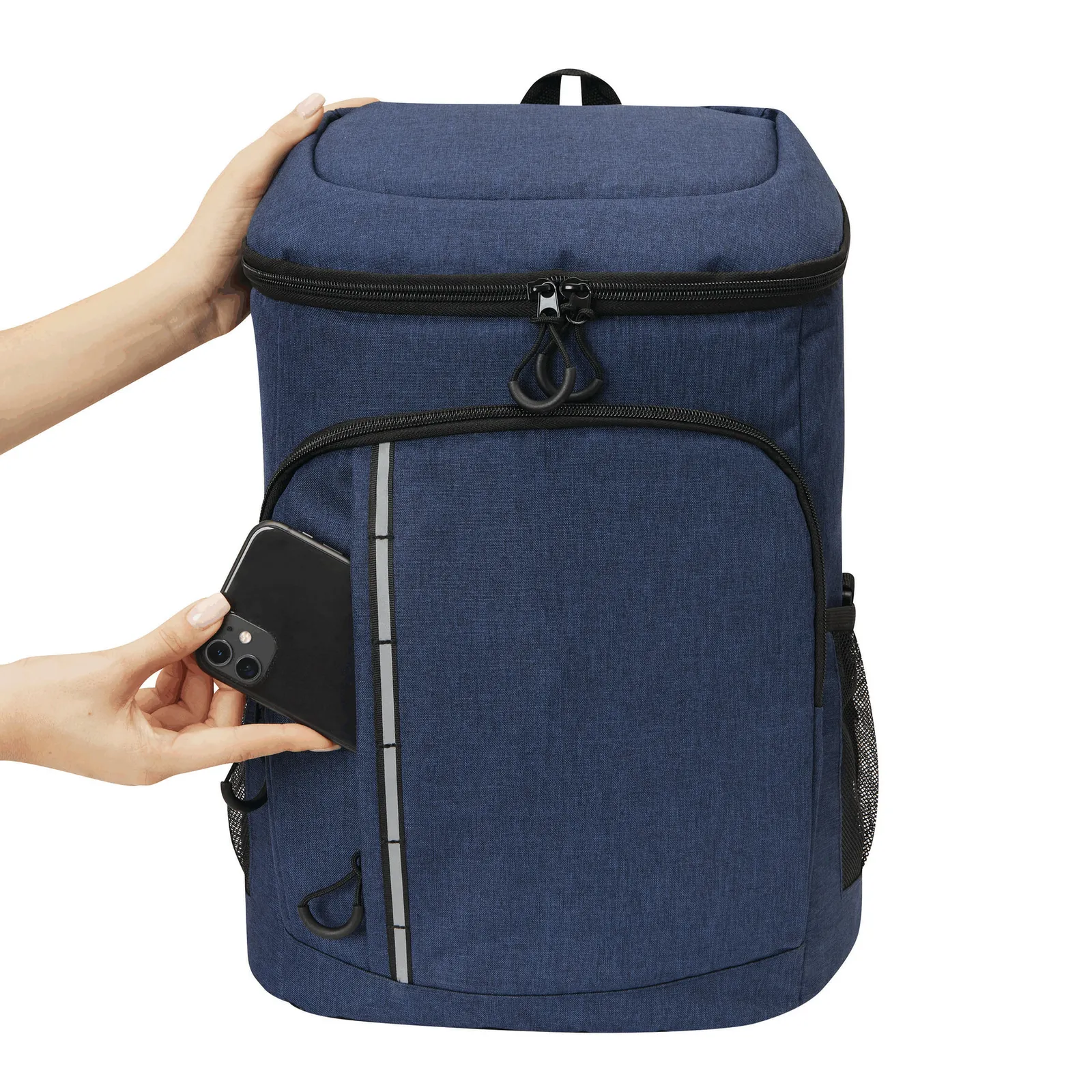 YUKON - Kühlrucksack, blau – Bild 12