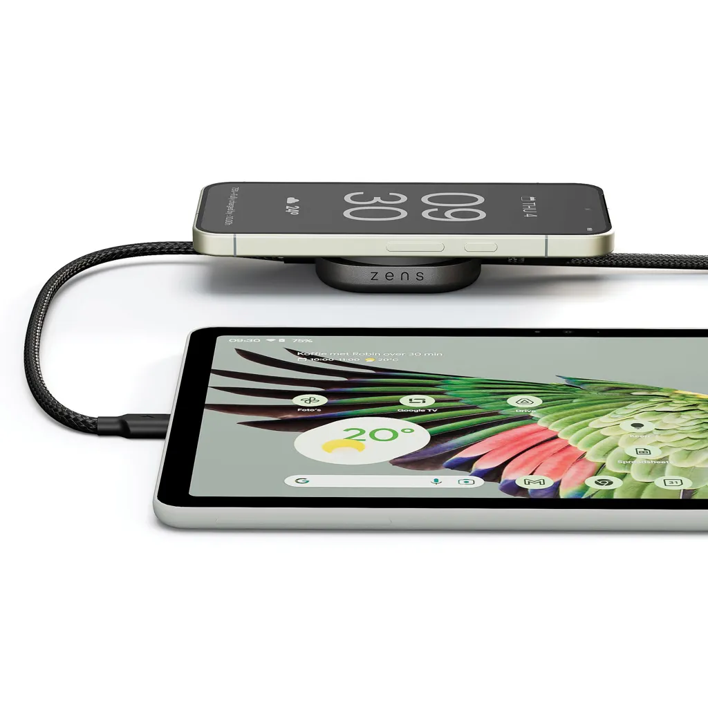 Zens Ladekabel USB C-C Pro 2, schwarz – Bild 3