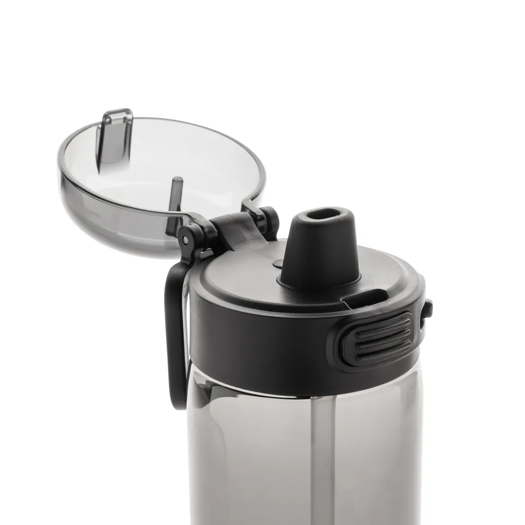 Sip'nLock RCS rPET auslaufsichere Sport-Trinkflasche 800ml, schwarz – Bild 4