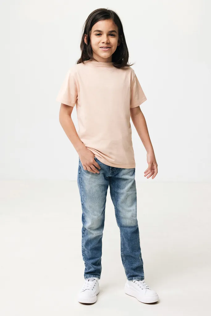 IQONIQ Koli Kids T-Shirt aus recycelter Baumwolle, peach nectar – Bild 4