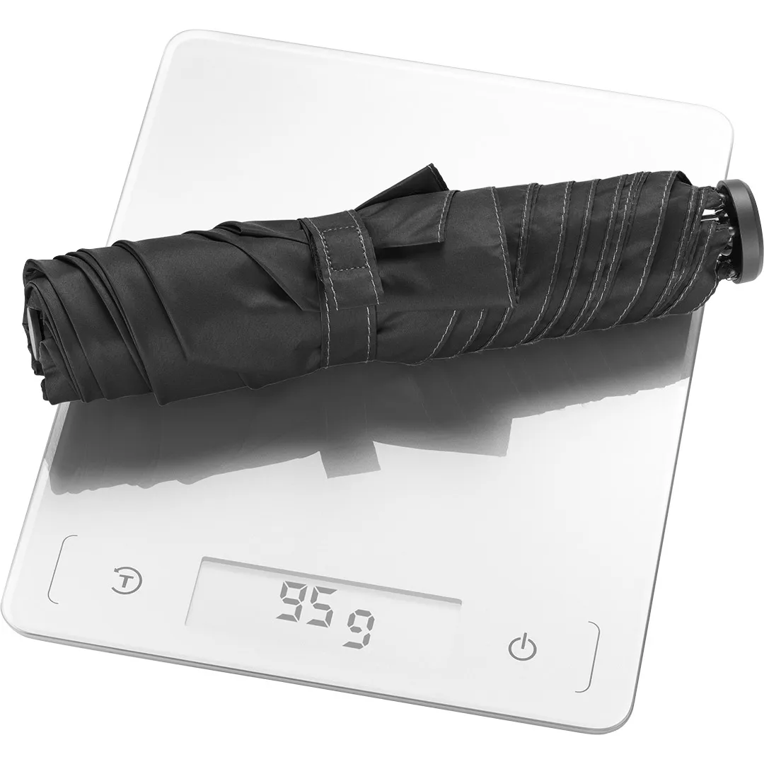 Mini-Taschenschirm FARE® FiligRain Only95, schwarz – Bild 2