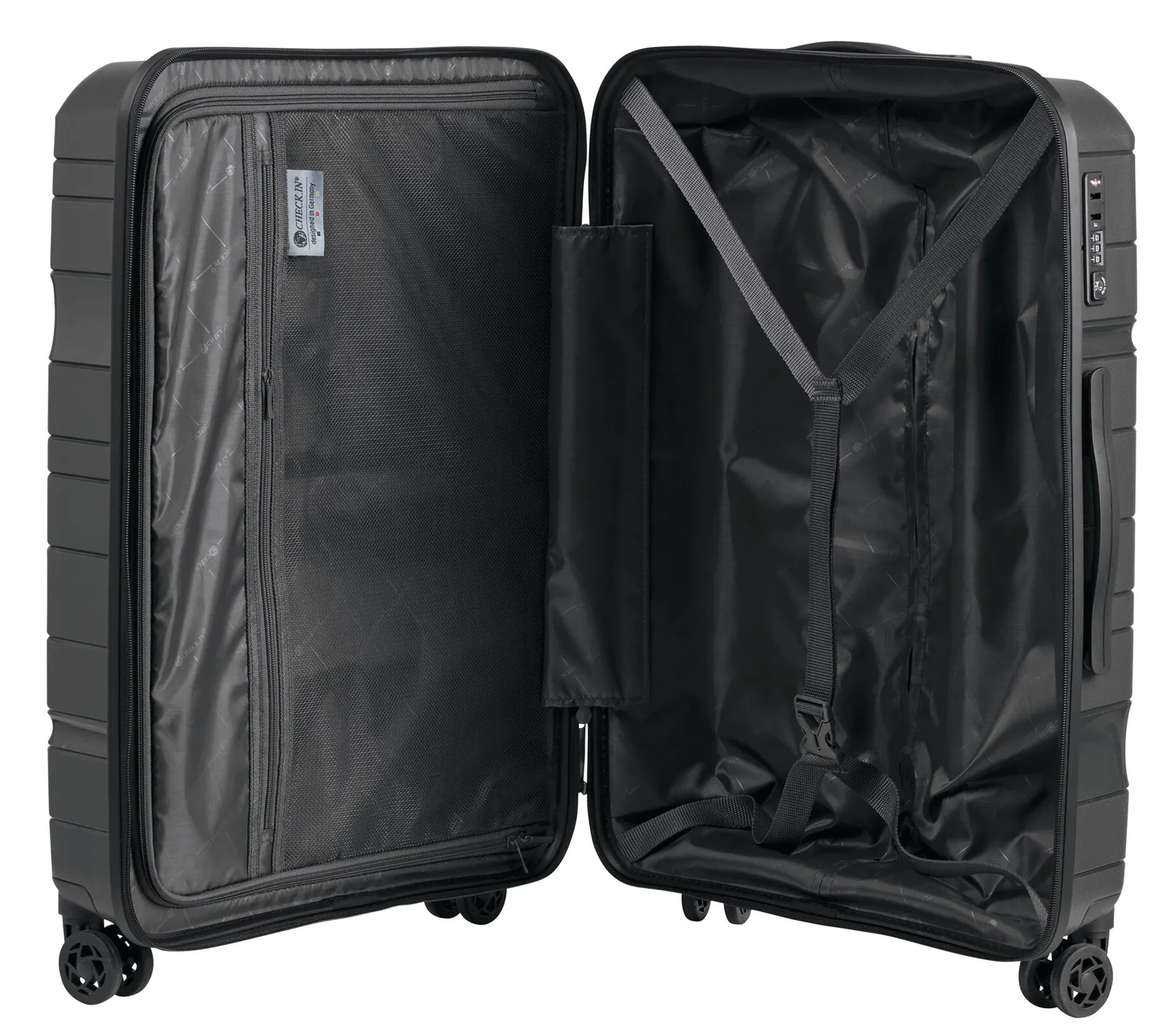 MEMPHIS - Trolley-Set, 3-tlg., schwarz – Bild 4
