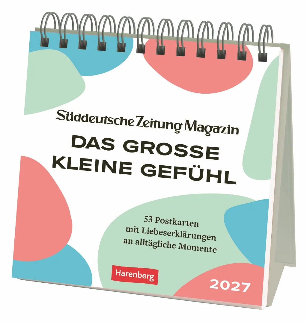 Das große kleine Gefühl Premium-Postkartenkalender 2027