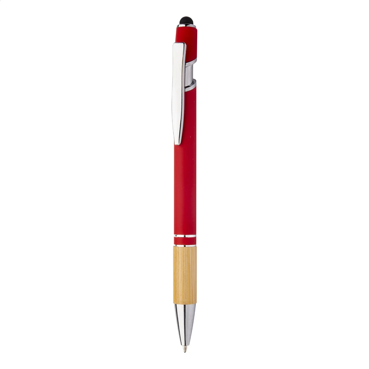 Touchpen Bonnel mit Kugelschreiber, rot – Bild 2