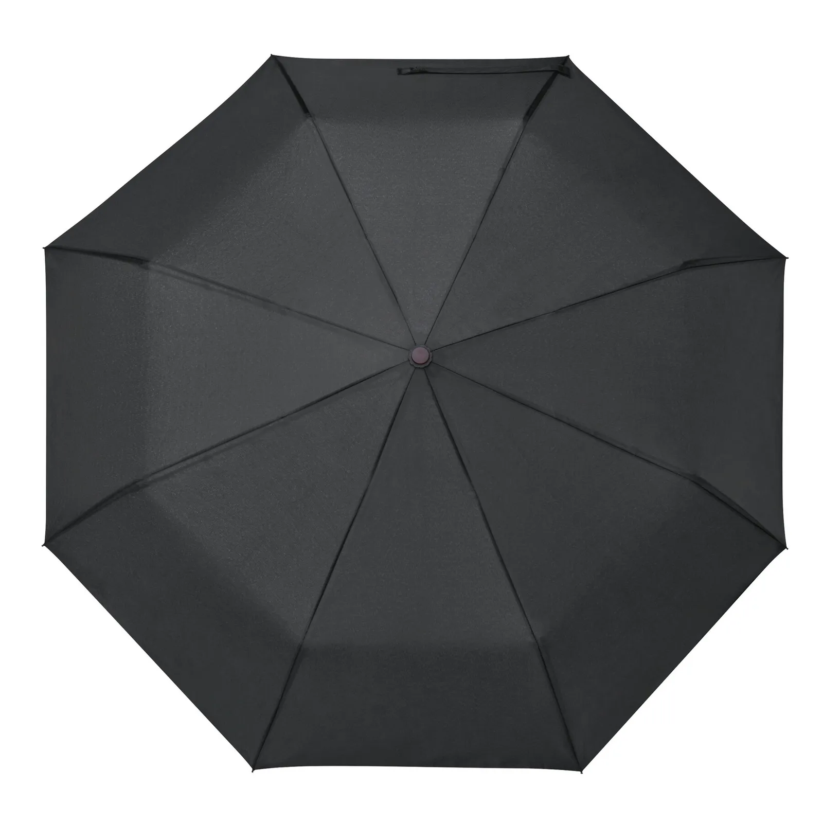 BARON Umbrella, Vollautomatischer Windproof-Taschenschirm, schwarz – Bild 2