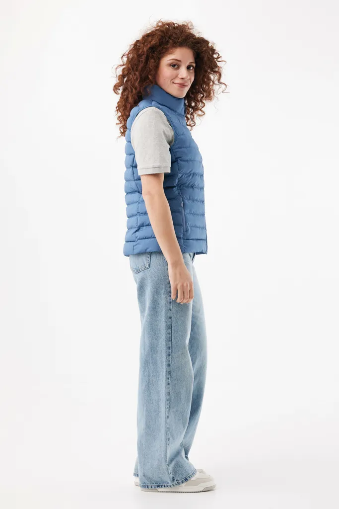 IQONIQ Meru Damen Bodywarmer aus recyceltem Polyester, moon blue – Bild 5