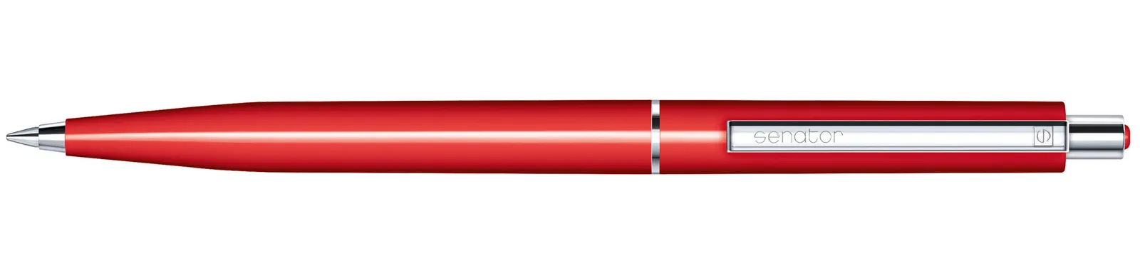 Point Polished Druckkugelschreiber, Rot 186 – Bild 3