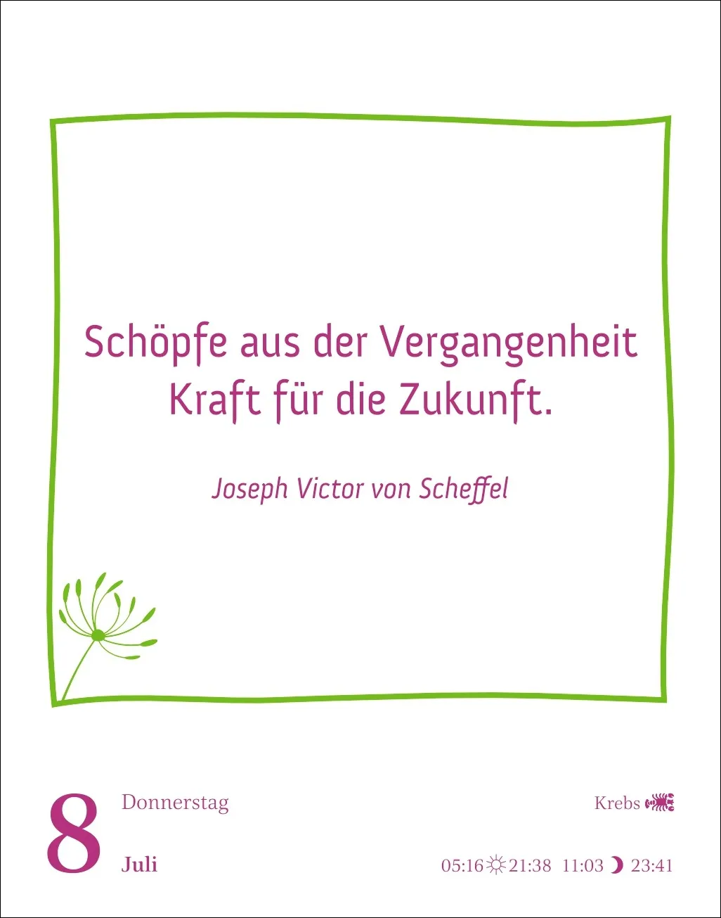 Heute ist dein Tag! Tagesabreißkalender 2027 – Bild 2