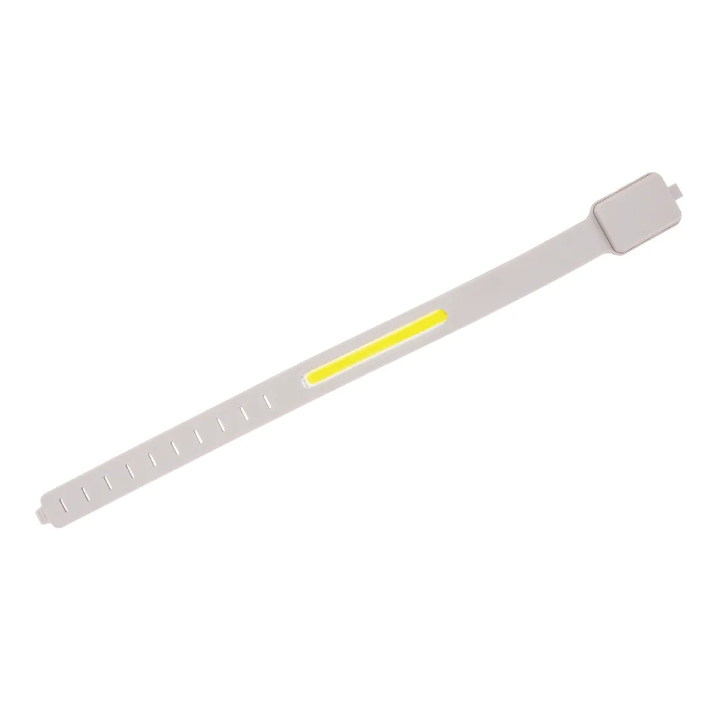 Lumi Sprint wiederaufladbares LED Lauflicht aus RCS rec. ABS, grau – Bild 2