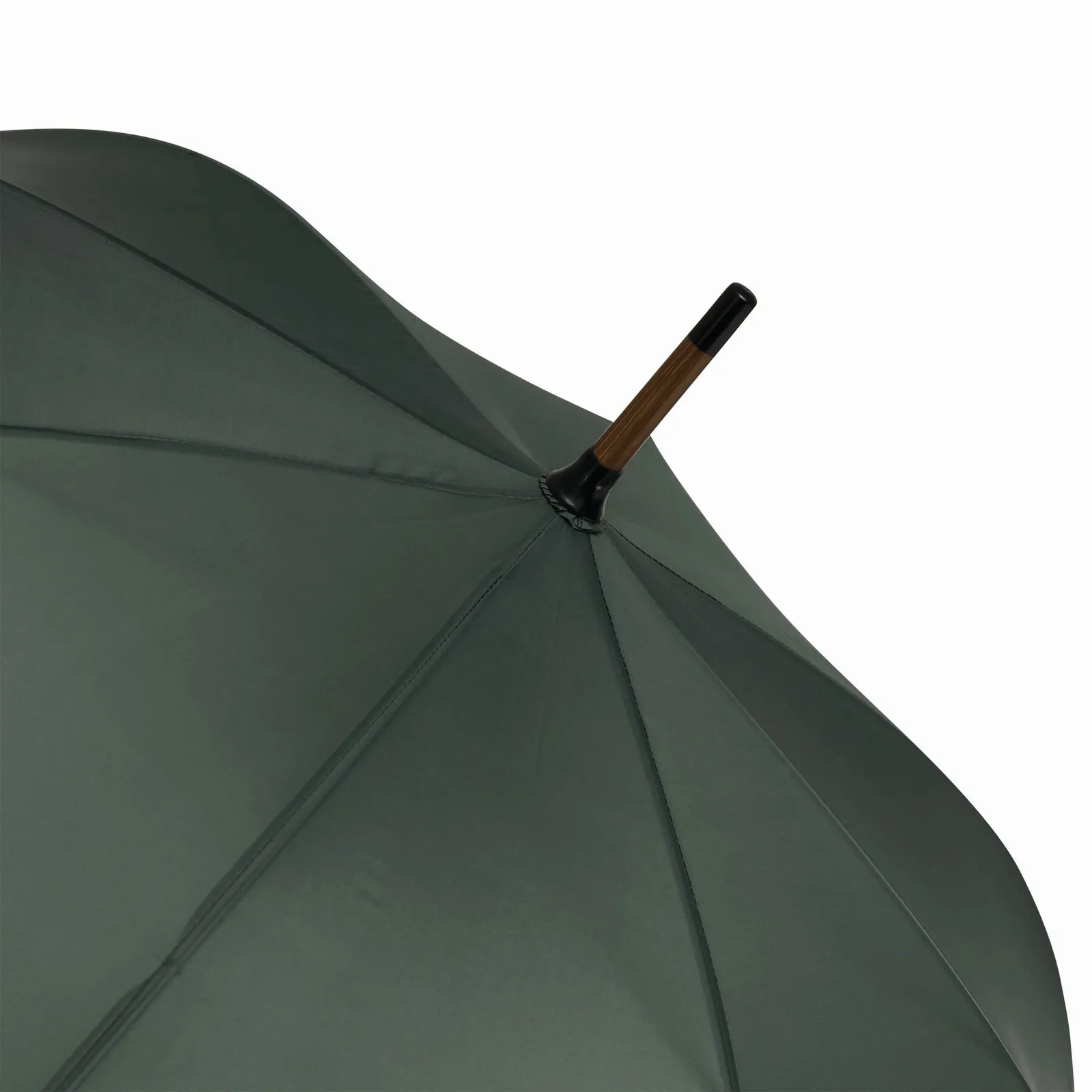 BOOGIE Umbrella, Automatik-Holzstockschirm, grau – Bild 5