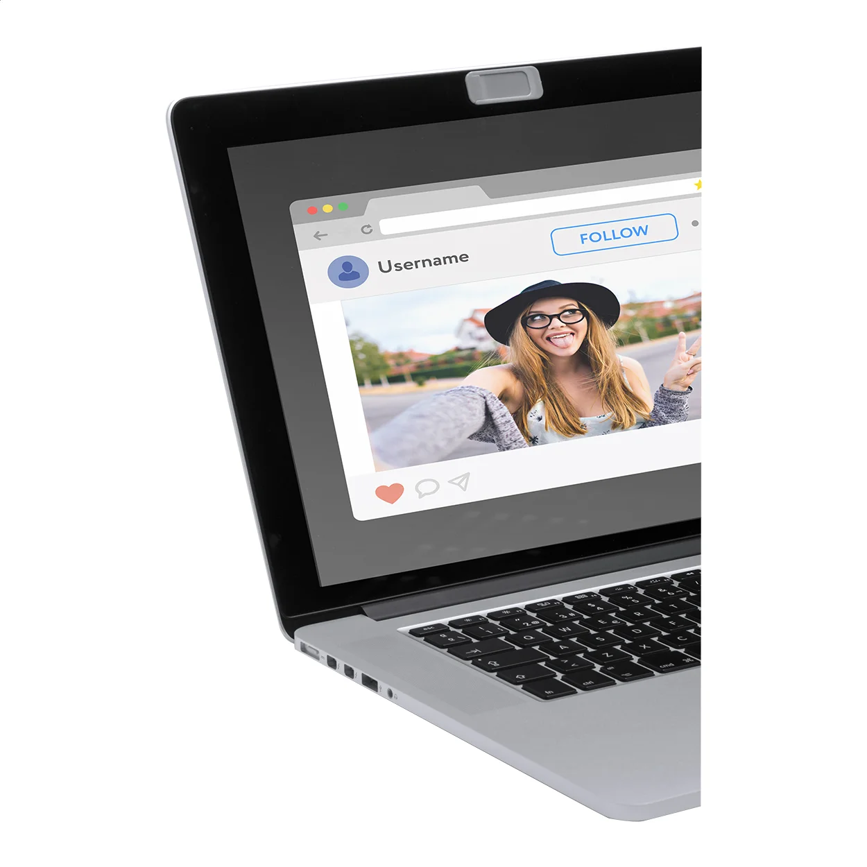 Webcam-Blocker Blinka, aschgrau – Bild 5