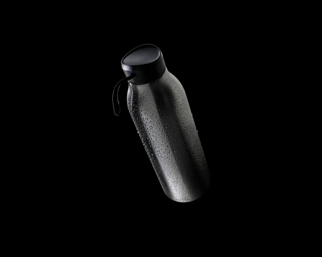 Avira Avior RCS recycelte Stainless-Steel Flasche 500ml, silber – Bild 11