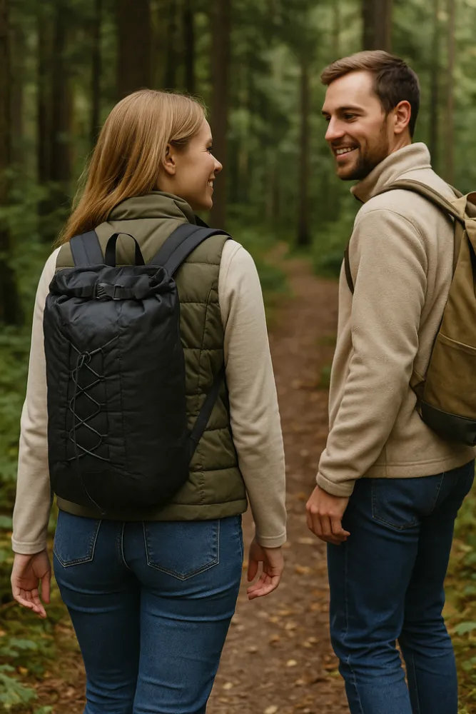 Trekkingrucksack AIRPACK FLEX, schwarz – Bild 7