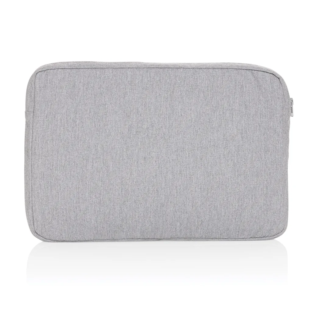 Laluka AWARE™ 15,6" Laptoptasche aus recycelter Baumwolle, grau – Bild 4