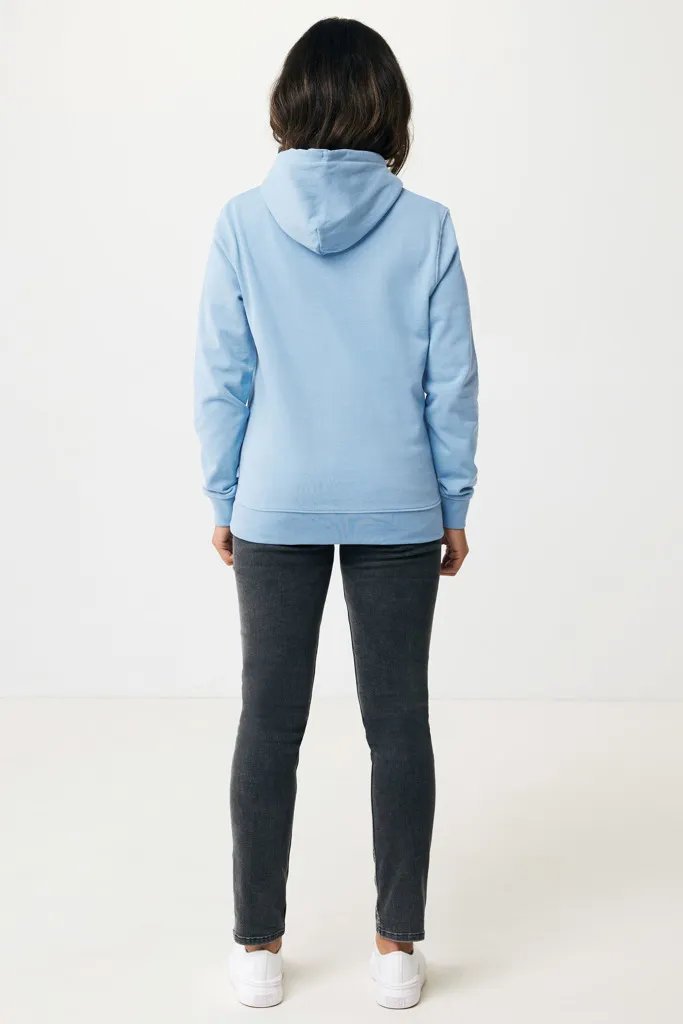 IQONIQ Jasper Hoodie aus recycelter Baumwolle, sky blue – Bild 6