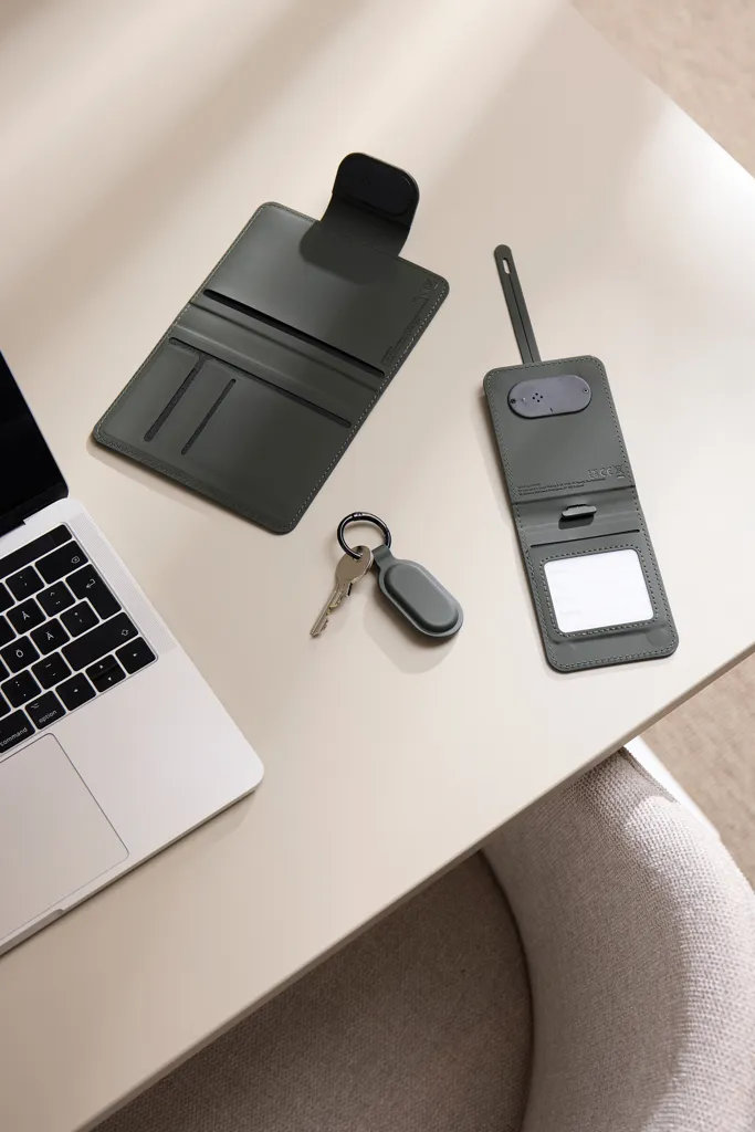 VINGA Baltimore RCS Passport Cover mit Dual-Finder, grün – Bild 4