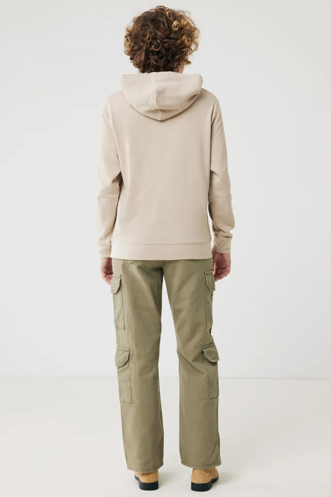 IQONIQ Yengo Hoodie mit Seitentaschen aus rec. Baumwolle, desert – Bild 6